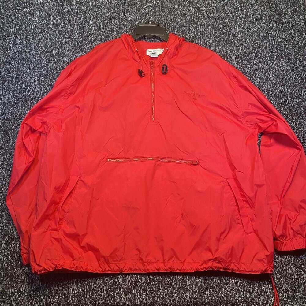 daniel cremieux jacket Rain Coat Red XL
